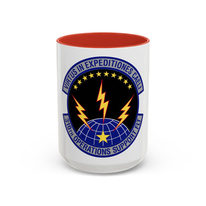 310th Operations Support Flight (U.S. Air Force) Accent Coffee Mug
