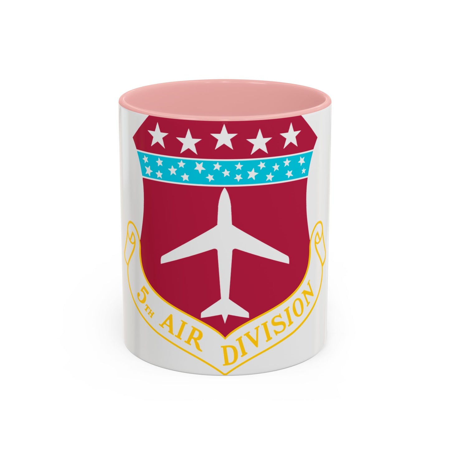 5th Air Division (U.S. Air Force) Accent Coffee Mug