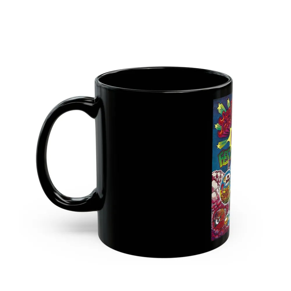 San Francisco International Pop Festival 1968 (Music Poster) Black Coffee Mug-Go Mug Yourself