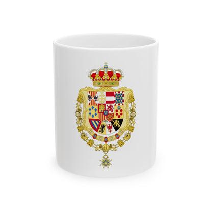 Greater Royal Coat of Arms of Spain (1931) - White Coffee Mug