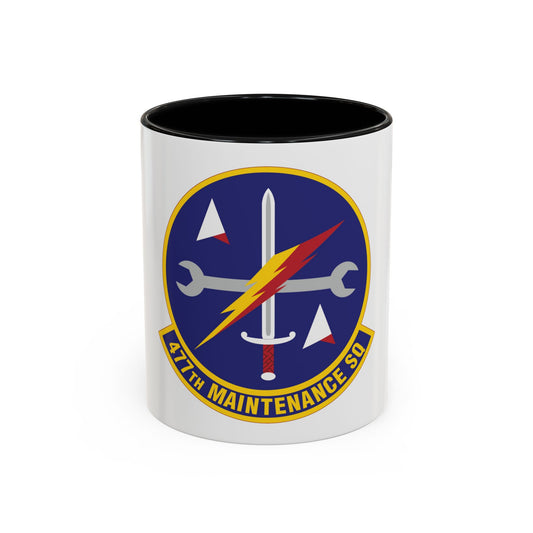 477th Maintenance Squadron (U.S. Air Force) Accent Coffee Mug