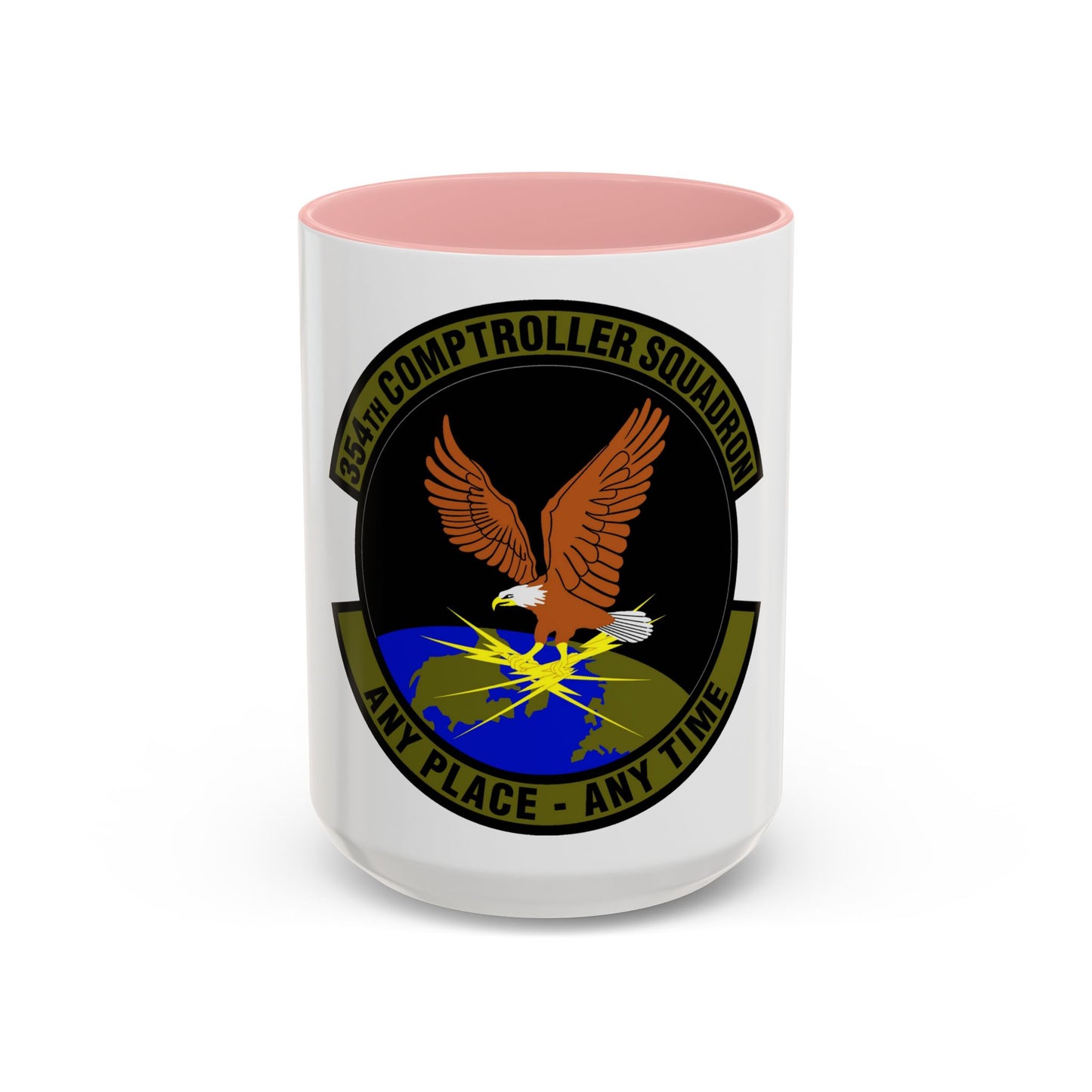 354th Comptroller Squadron (U.S. Air Force) Accent Coffee Mug