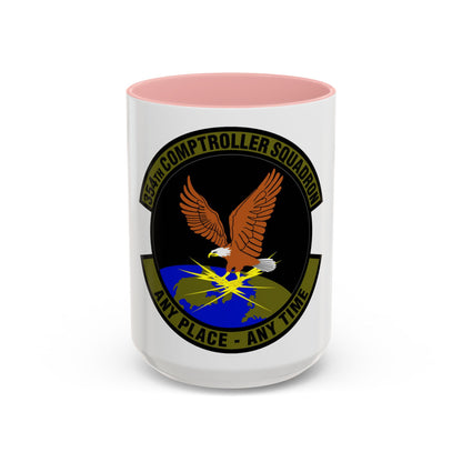 354th Comptroller Squadron (U.S. Air Force) Accent Coffee Mug
