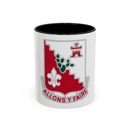109 Engineer Battalion (U.S. Army) Accent Coffee Mug