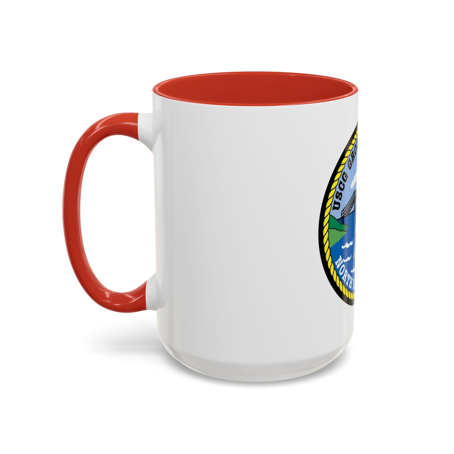 USCG Group Air Station North Bend (U.S. Coast Guard) Accent Coffee Mug