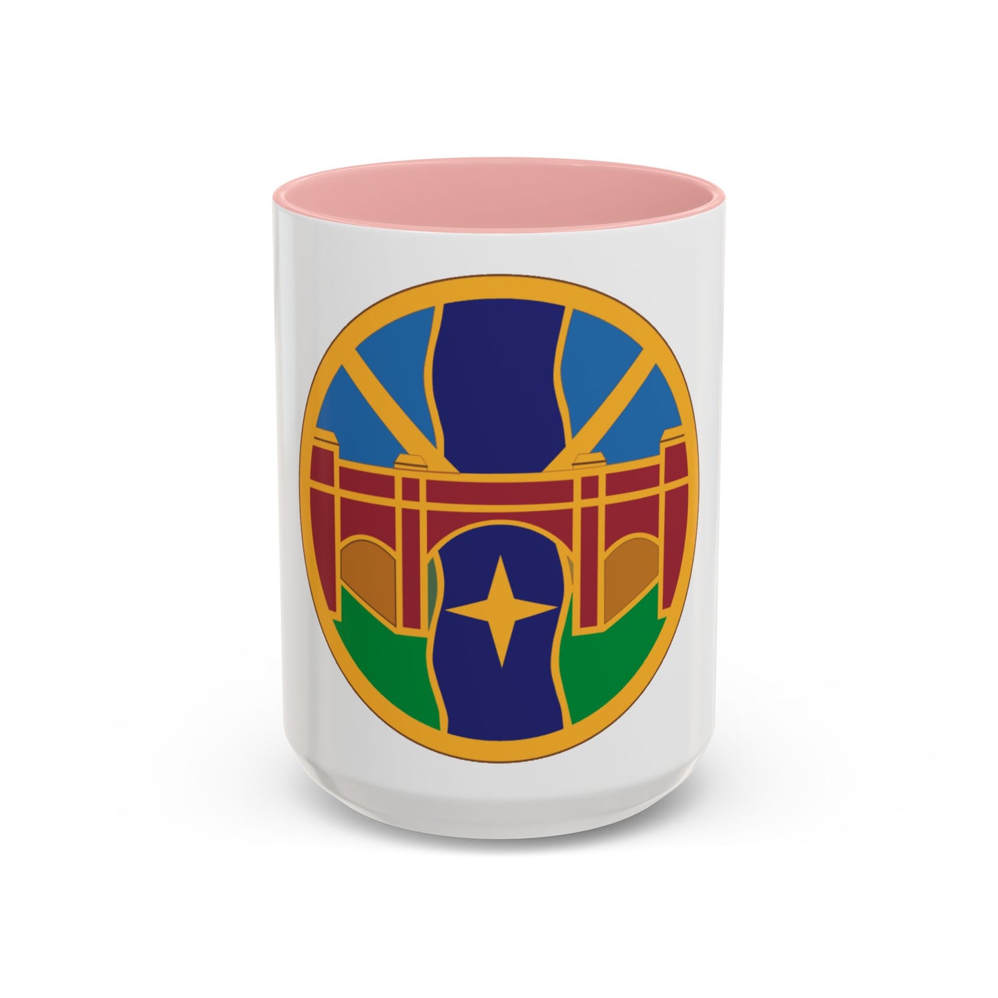 1 Transportation Agency (U.S. Army) Accent Coffee Mug