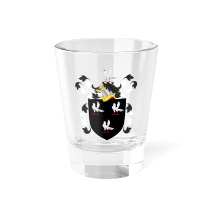 Coat of Arms of Joseph Alsop (United States) (Coat of Arms) Shot Glass 1.5oz
