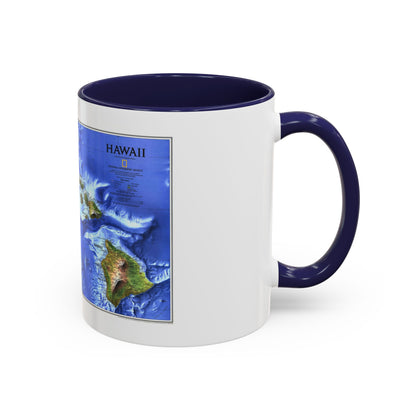 USA - Hawaii (1995) (Map) Accent Coffee Mug