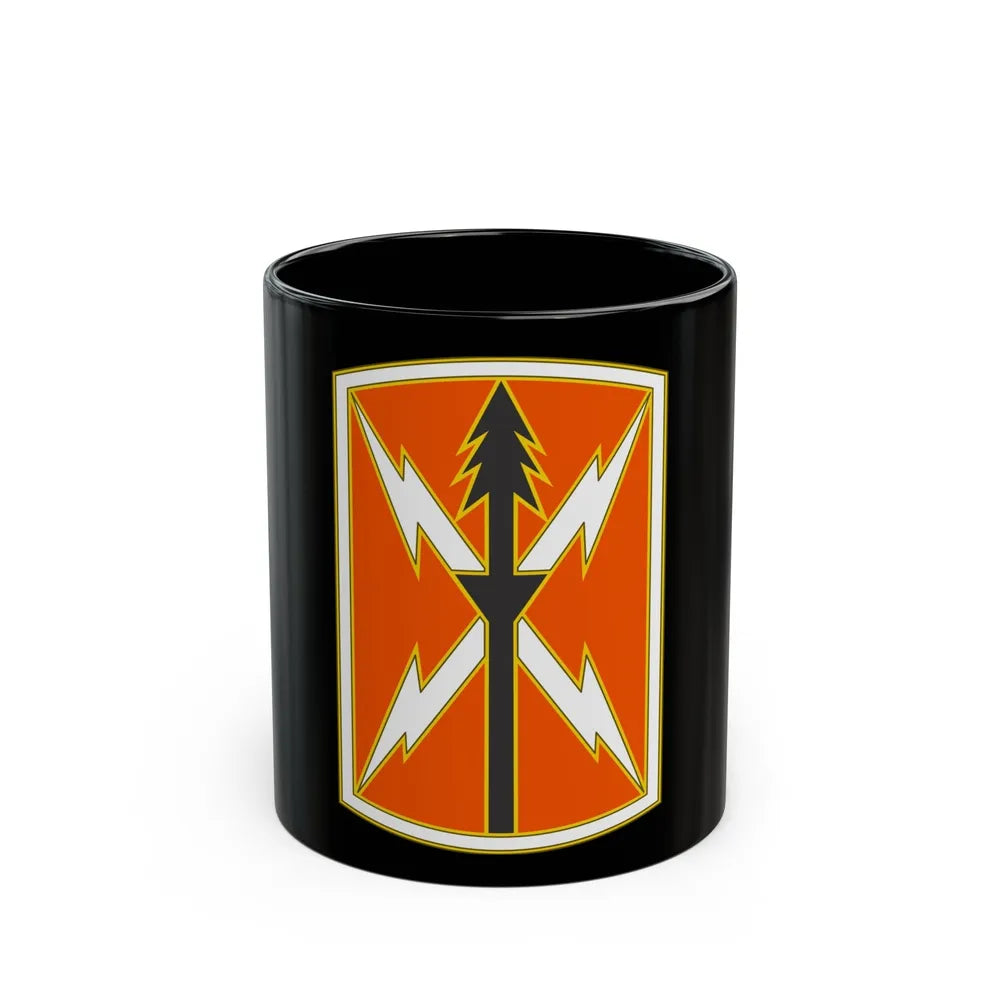 516 Signal Brigade 2 (U.S. Army) Black Coffee Mug-11oz-Go Mug Yourself