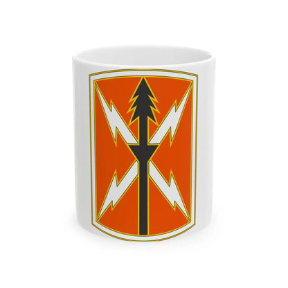 516 Signal Brigade 2 (U.S. Army) White Coffee Mug-11oz-Go Mug Yourself