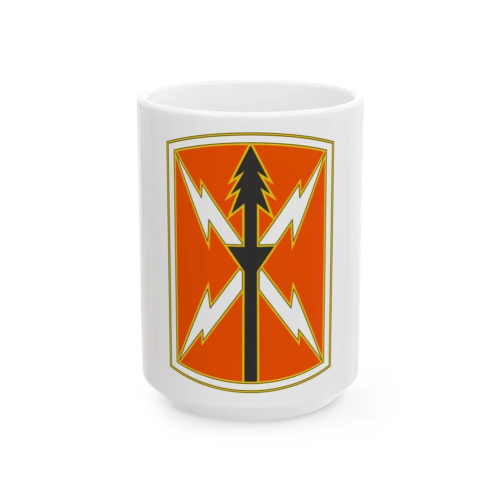 516 Signal Brigade 2 (U.S. Army) White Coffee Mug-15oz-Go Mug Yourself