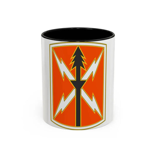 516 Signal Brigade 2 (U.S. Army) Accent Coffee Mug 11oz Black - Go Mug Yourself