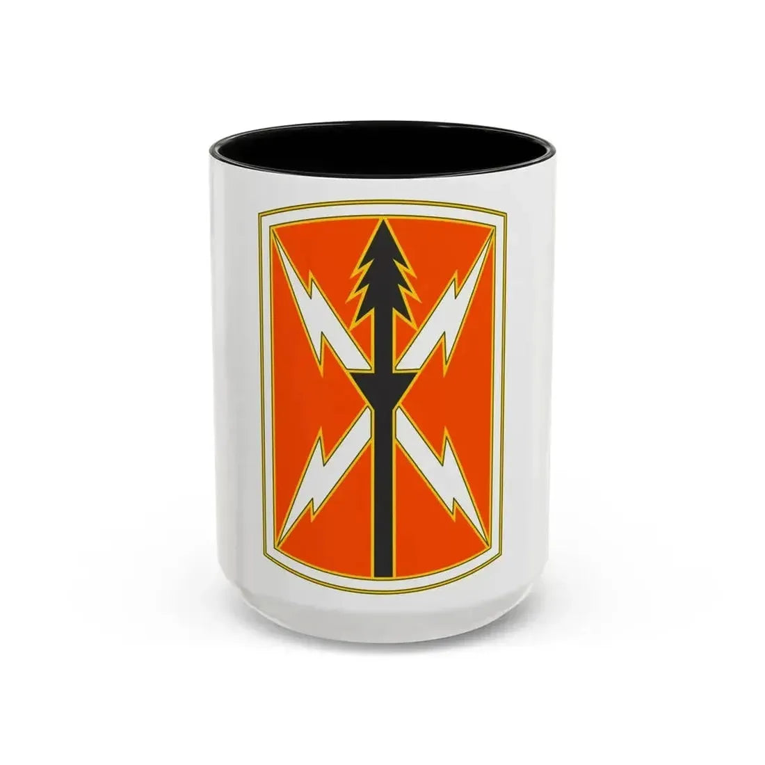 516 Signal Brigade 2 (U.S. Army) Accent Coffee Mug 15oz Black - Go Mug Yourself