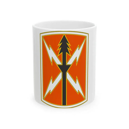 516 Signal Brigade 2 (U.S. Army) White Coffee Mug 11oz - Go Mug Yourself