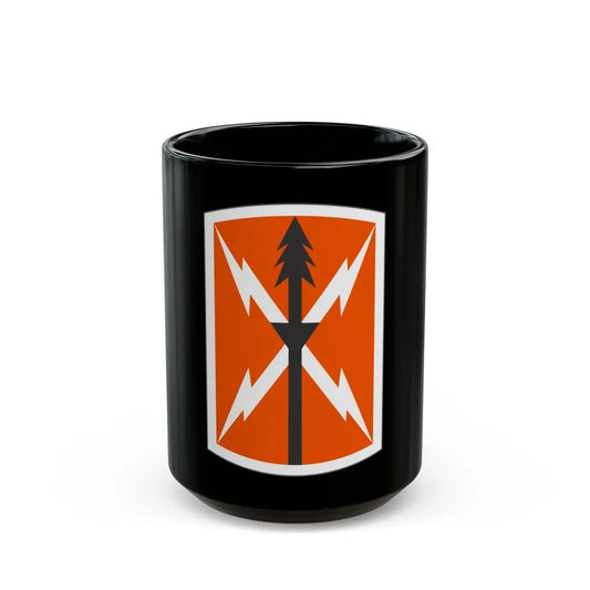 516 Signal Brigade 3 (U.S. Army) Black Coffee Mug-15oz-Go Mug Yourself