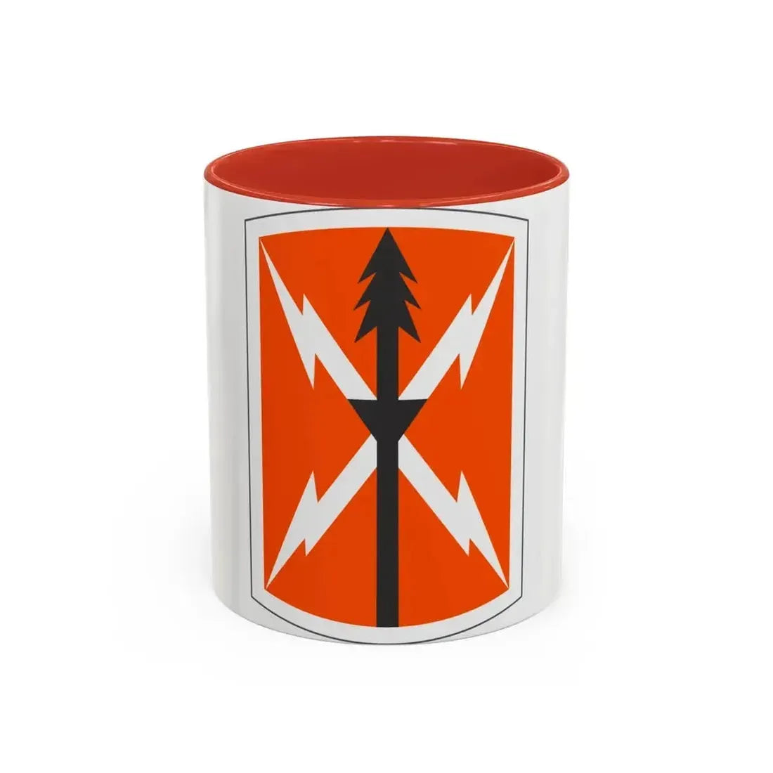 516 Signal Brigade 3 (U.S. Army) Accent Coffee Mug 11oz Red - Go Mug Yourself
