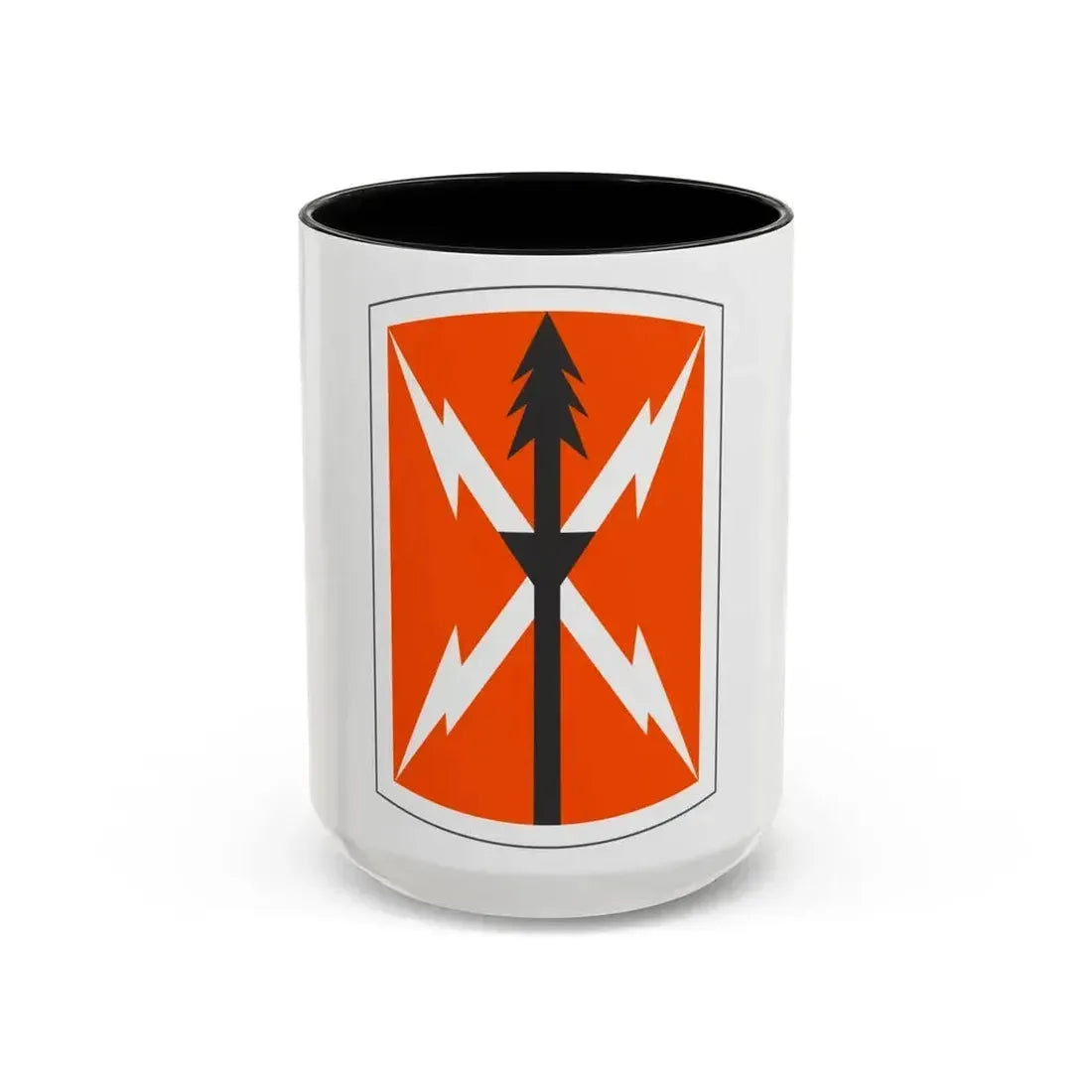 516 Signal Brigade 3 (U.S. Army) Accent Coffee Mug 15oz Black - Go Mug Yourself