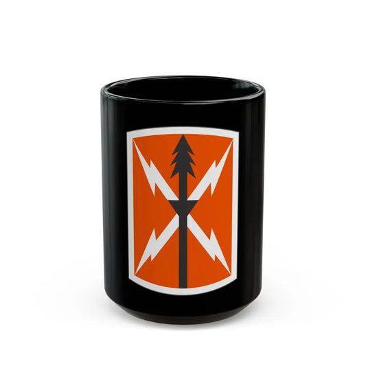 516 Signal Brigade 3 (U.S. Army) Black Coffee Mug 15oz - Go Mug Yourself