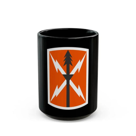 516 Signal Brigade 3 (U.S. Army) Black Coffee Mug 15oz - Go Mug Yourself