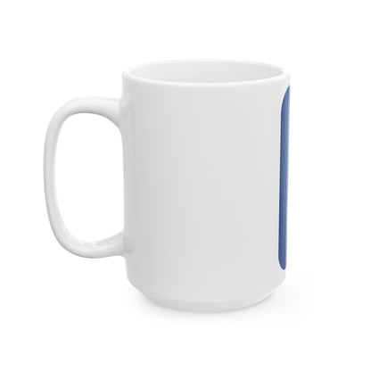 Warren County 50 NY tab (New York) (Road Sign) White Coffee Mug