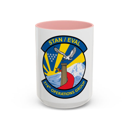 374th Operation Group (U.S. Air Force) Accent Coffee Mug