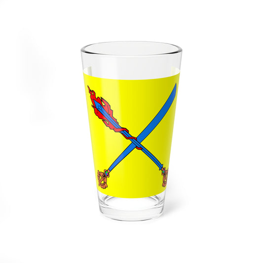 Chushi Gangdruk-flag (China) Pint Glass 16oz