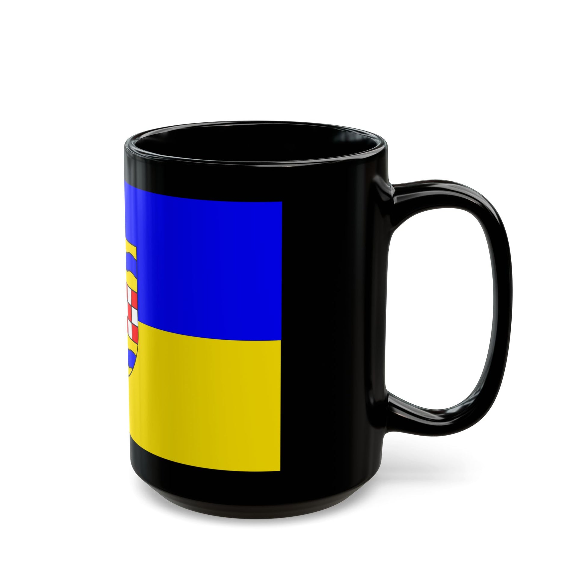 Flag of Ennepe Ruhr 2 Germany - Black Coffee Mug-Go Mug Yourself