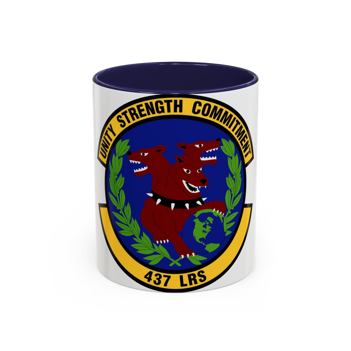 437th Logistics Readiness Squadron (U.S. Air Force) Accent Coffee Mug