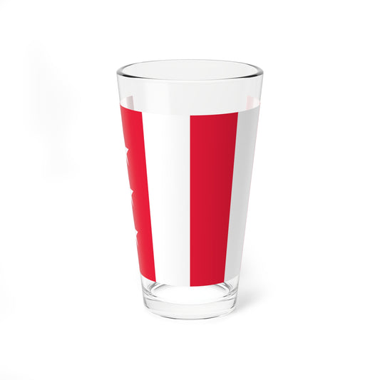 Washington D.C. Flag design proposal U.S. Army Quartermaster May 1924 (United States) Pint Glass 16oz