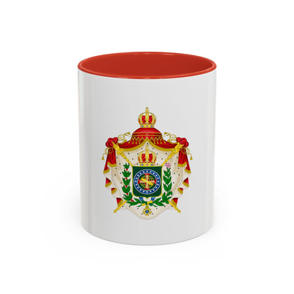Coat of arms of the Empire of Brazil - Accent Coffee Mug