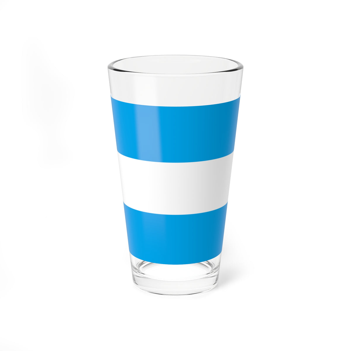 Bandera de Ricaurte Cojedes (Venezuela) Pint Glass 16oz