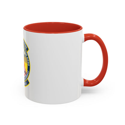 USCG Air Station San Diego Search and Resue (U.S. Coast Guard) Accent Coffee Mug