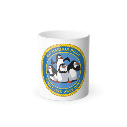 SSO Harbor Pilots Smile and Wave Boys (U.S. Navy) Color Changing Mug 11oz