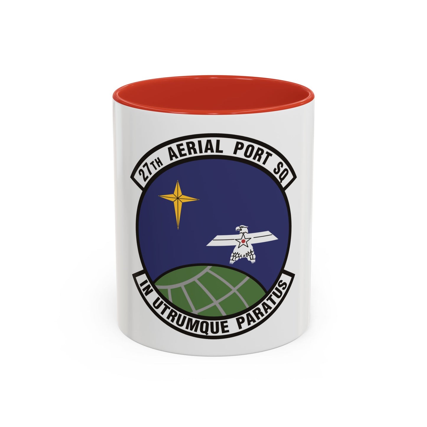 27th Aerial Port Squadron (U.S. Air Force) Accent Coffee Mug