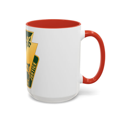 165 Military Police Pennsylvania National Guard (U.S. Army) Accent Coffee Mug
