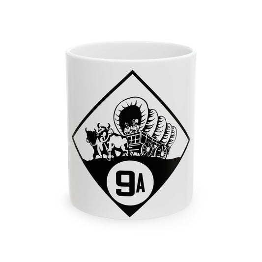 N-9A 1926 (Nebraska) (Road Sign) White Coffee Mug