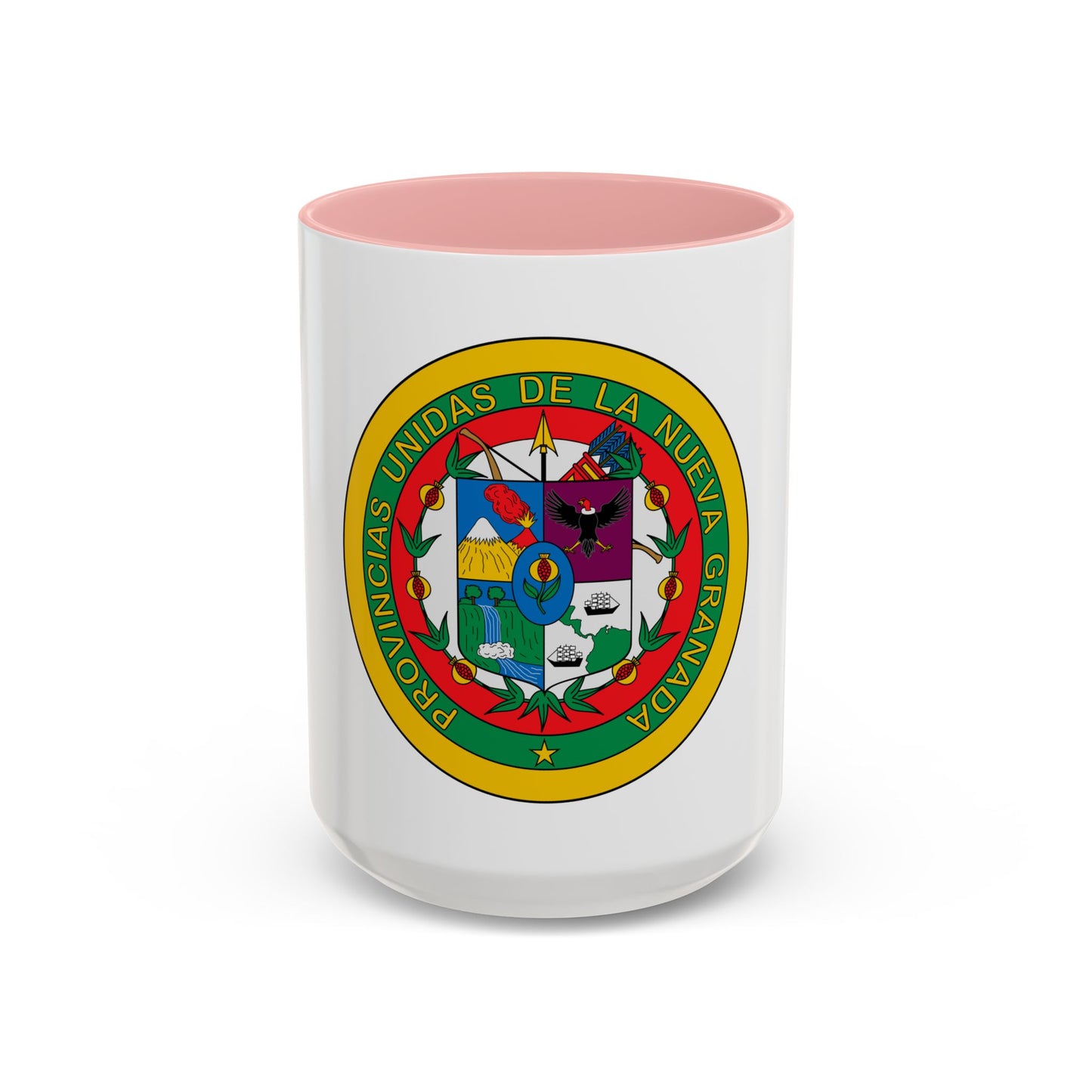 Coat of arms of United Provinces of New Granada 2 - Accent Coffee Mug