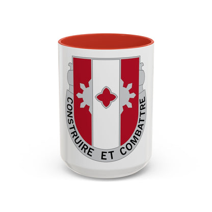 961 Engineer Battalion (U.S. Army) Accent Coffee Mug