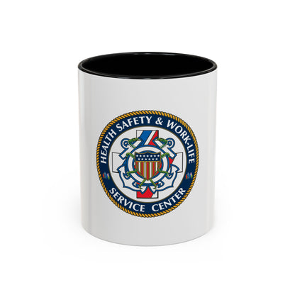 HSWL Service Center (U.S. Coast Guard) Accent Coffee Mug