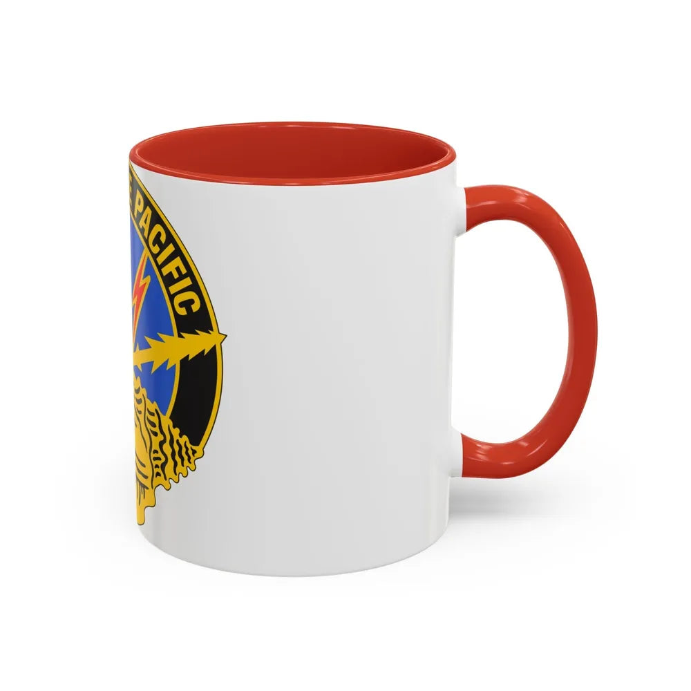 516th Signal Brigade (U.S. Army) Accent Coffee Mug-Go Mug Yourself