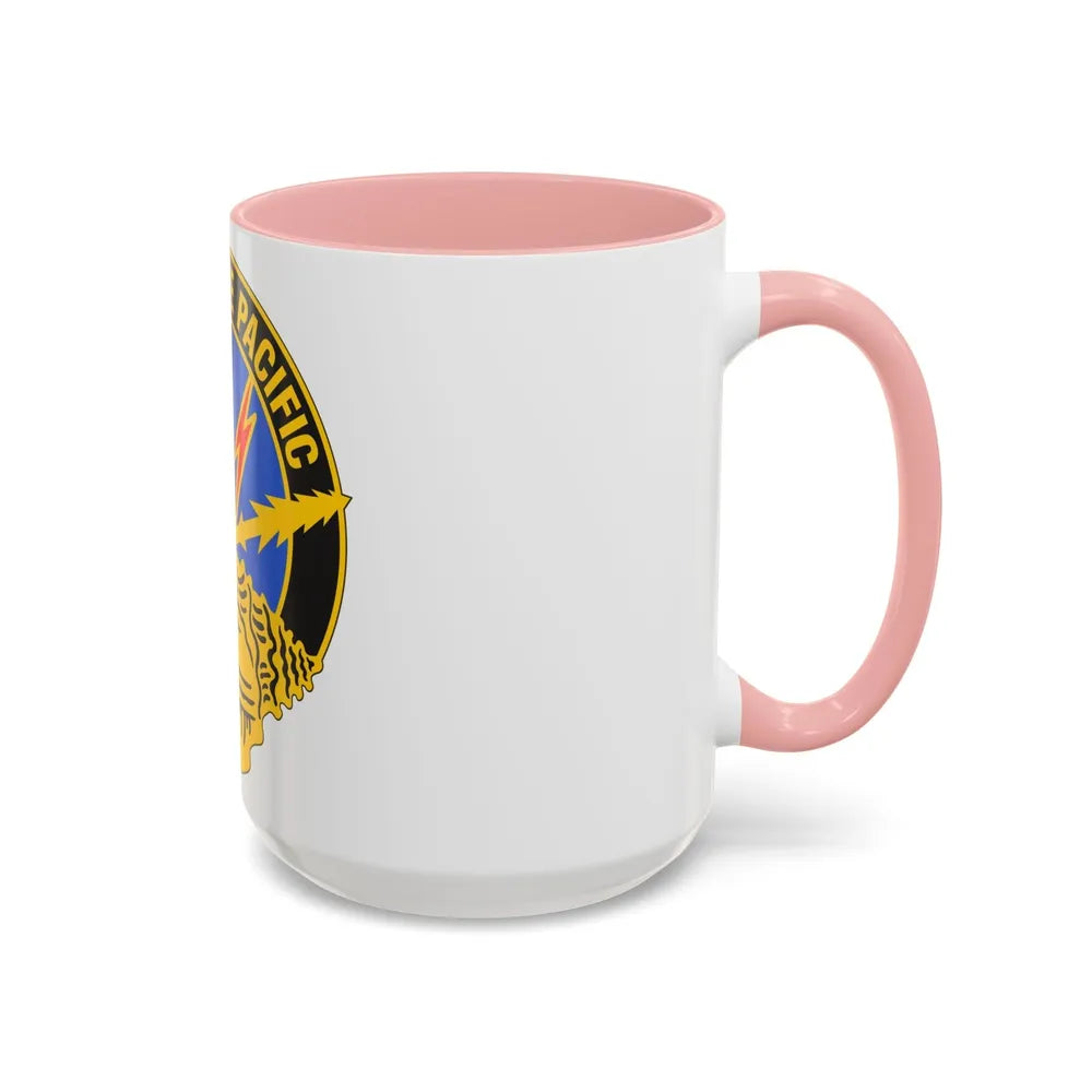 516th Signal Brigade (U.S. Army) Accent Coffee Mug-Go Mug Yourself