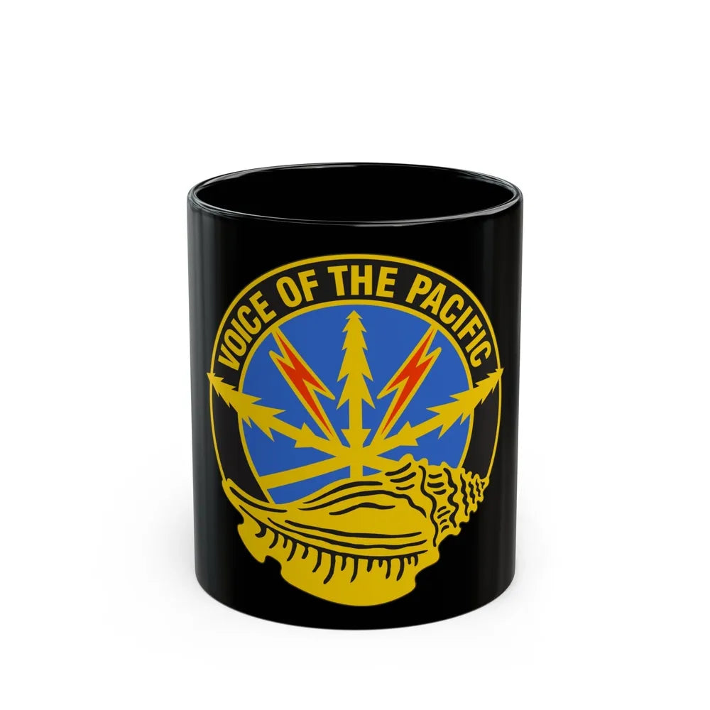 516th Signal Brigade (U.S. Army) Black Coffee Mug-11oz-Go Mug Yourself