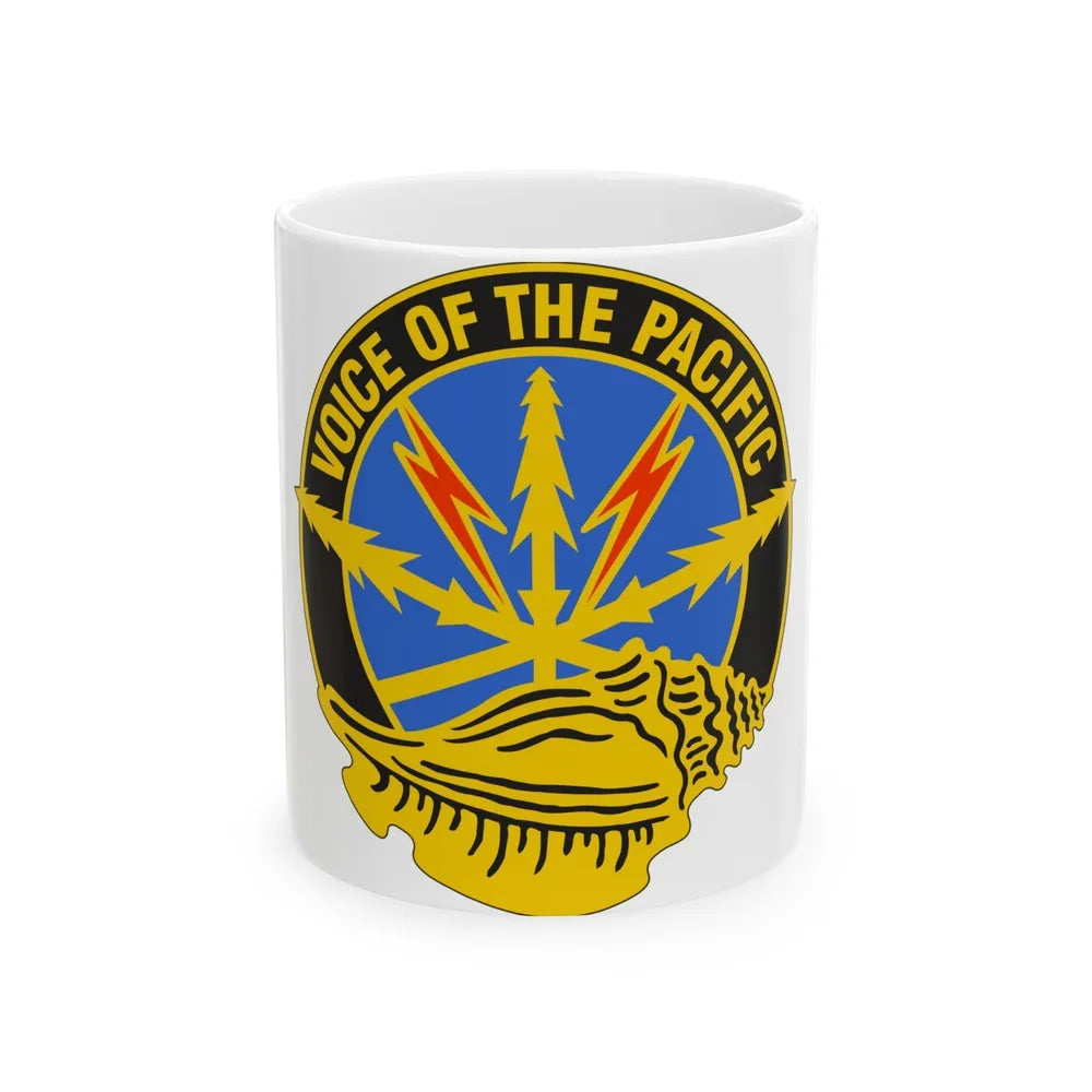 516th Signal Brigade (U.S. Army) White Coffee Mug-11oz-Go Mug Yourself