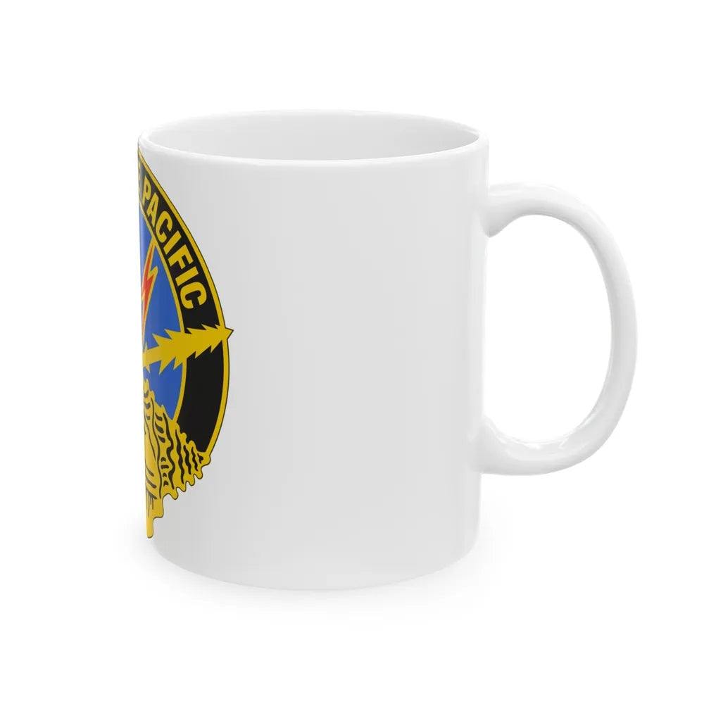 516th Signal Brigade (U.S. Army) White Coffee Mug-Go Mug Yourself