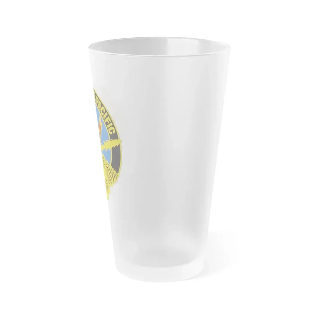 516th Signal Brigade (U.S. Army) Frosted Pint Glass 16oz - Go Mug Yourself