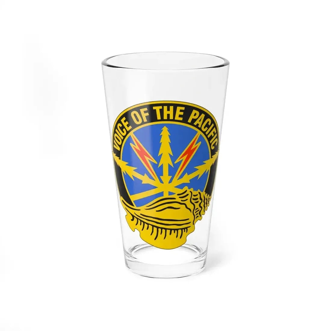 516th Signal Brigade (U.S. Army) Pint Glass 16oz 16oz - Go Mug Yourself