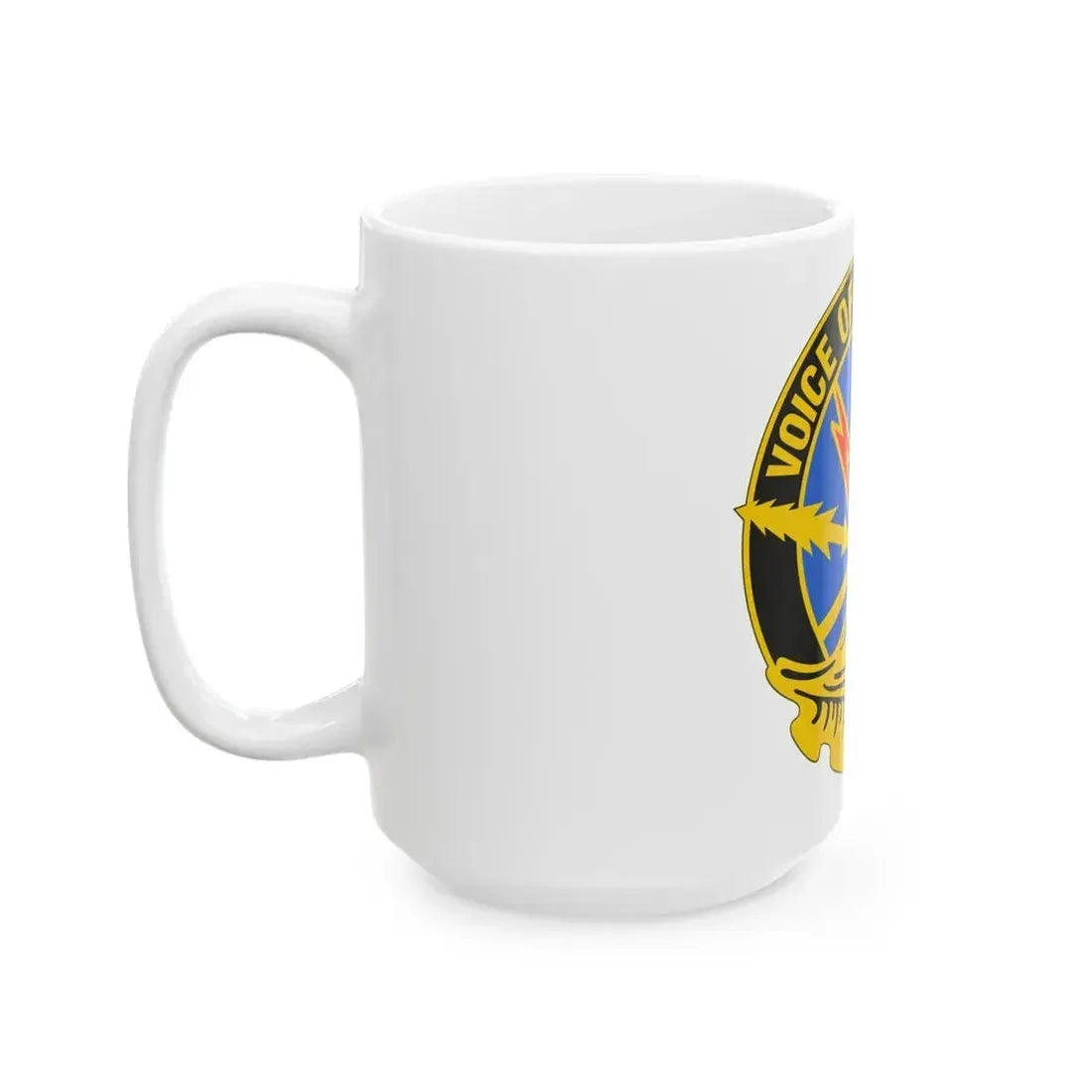 516th Signal Brigade (U.S. Army) White Coffee Mug - Go Mug Yourself