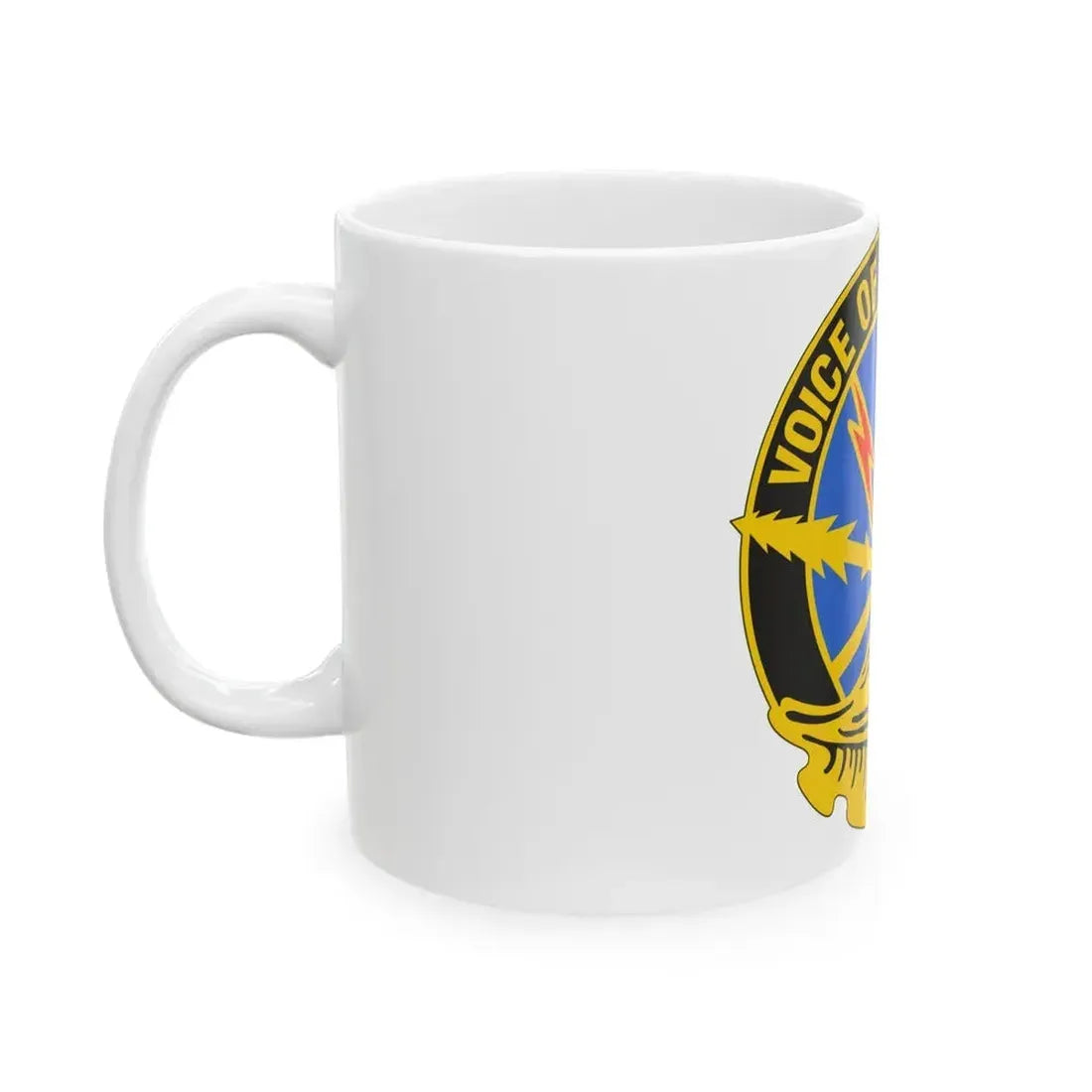 516th Signal Brigade (U.S. Army) White Coffee Mug - Go Mug Yourself