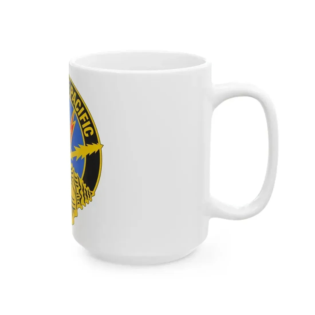516th Signal Brigade (U.S. Army) White Coffee Mug - Go Mug Yourself