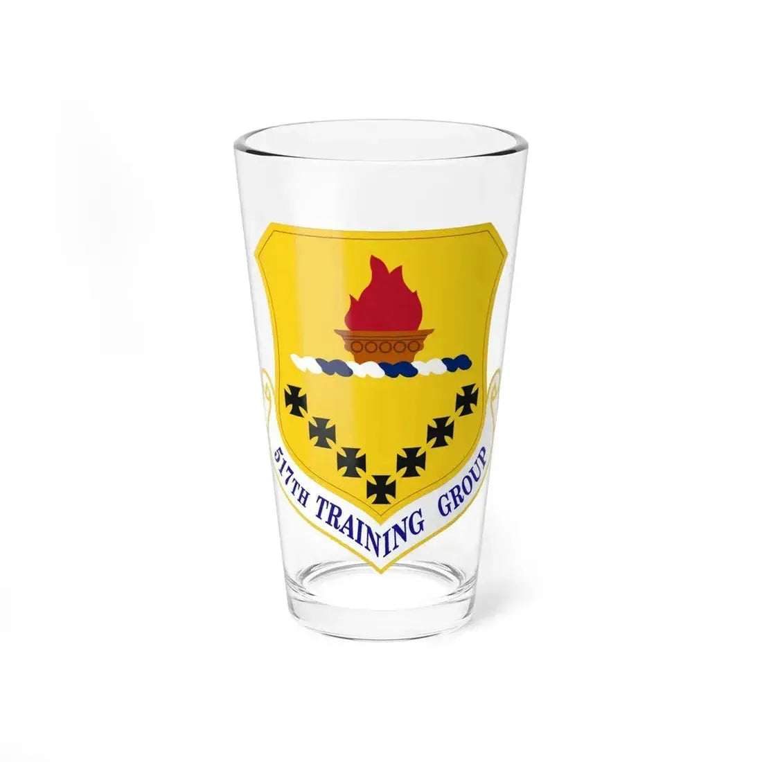 517 Training Group AETC (U.S. Air Force) Pint Glass 16oz 16oz - Go Mug Yourself